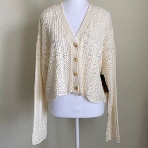 NWT FRYE Button Up Cardigan - NEW